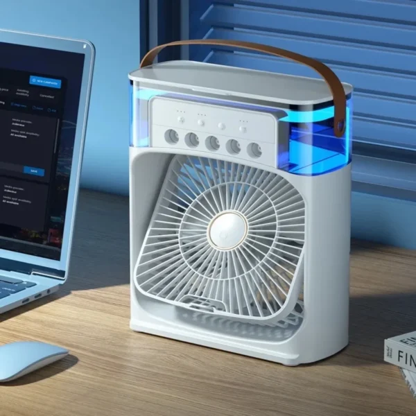 Rechargeable Premium Ac/Dc Mist Fan. - Image 2