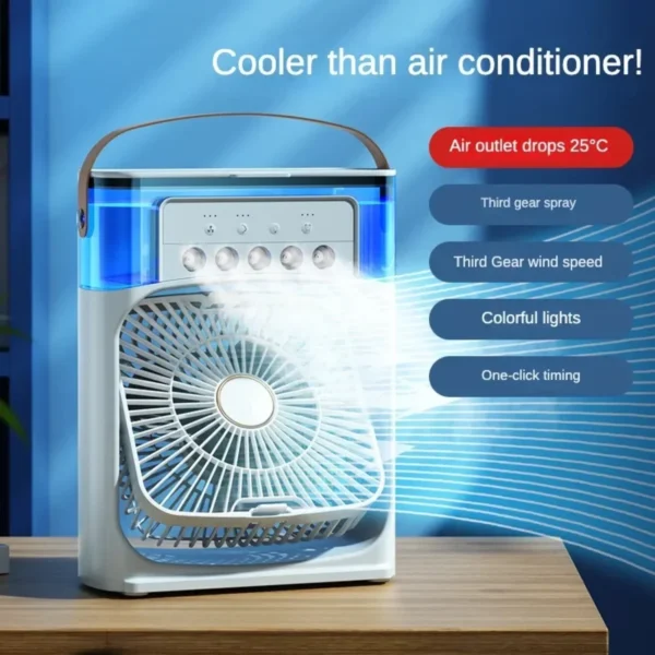 Rechargeable Premium Ac/Dc Mist Fan. - Image 3