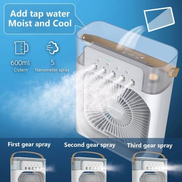 Rechargeable Premium Ac/Dc Mist Fan. - Image 6