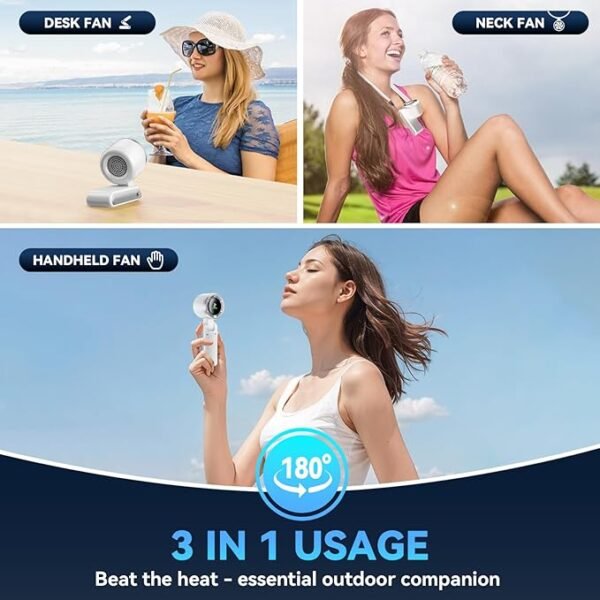 Premium Mini Turbo Fan – 3600mAh . - Image 3