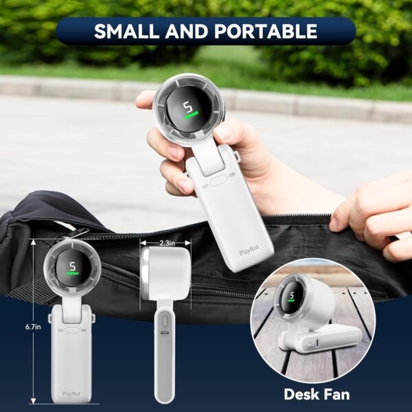 Premium Mini Turbo Fan – 3600mAh . - Image 6