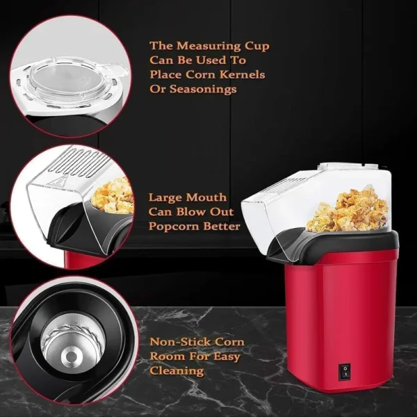 CONRAL Mini OIL Free Popcorn Maker. - Image 5