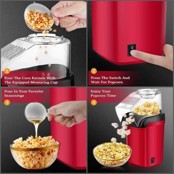 CONRAL Mini OIL Free Popcorn Maker. - Image 3