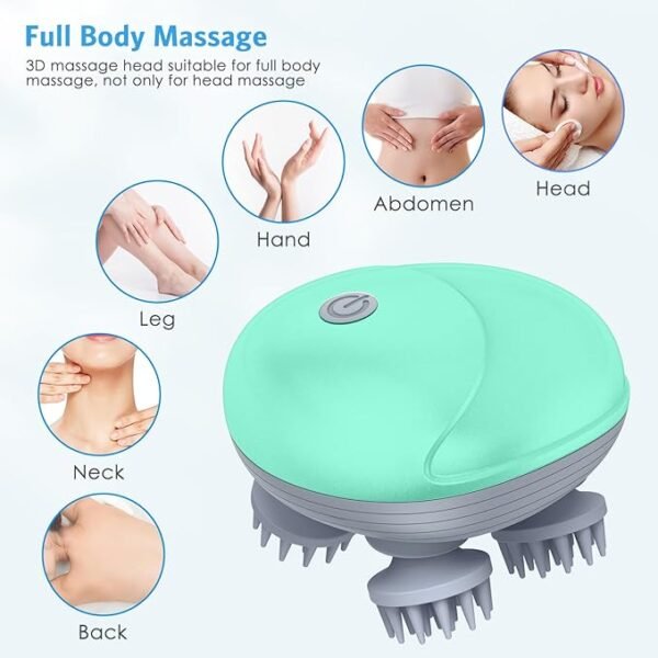 Electric Scalp Massager for Stress Relax and Pain Relief. - Image 3