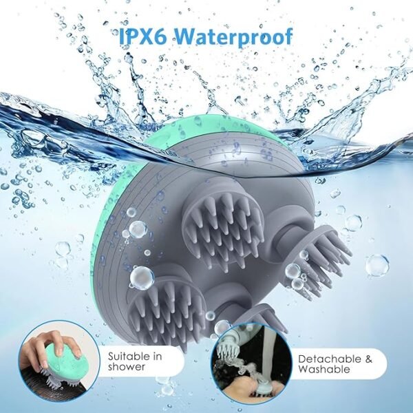 Electric Scalp Massager for Stress Relax and Pain Relief. - Image 7