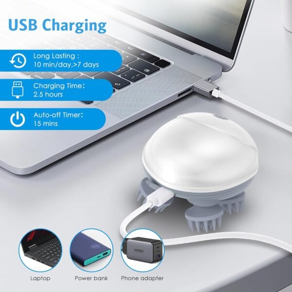 Electric Scalp Massager for Stress Relax and Pain Relief. - Image 8